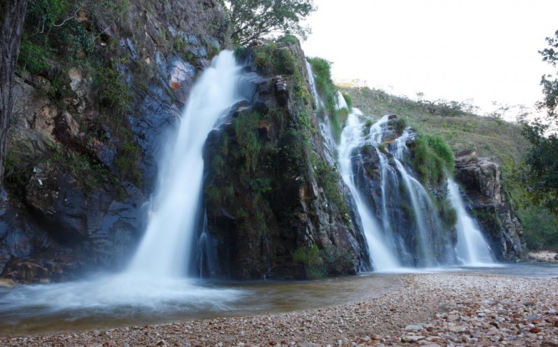 Cachoeira Vale do Céu - Delfinópolis MG.
