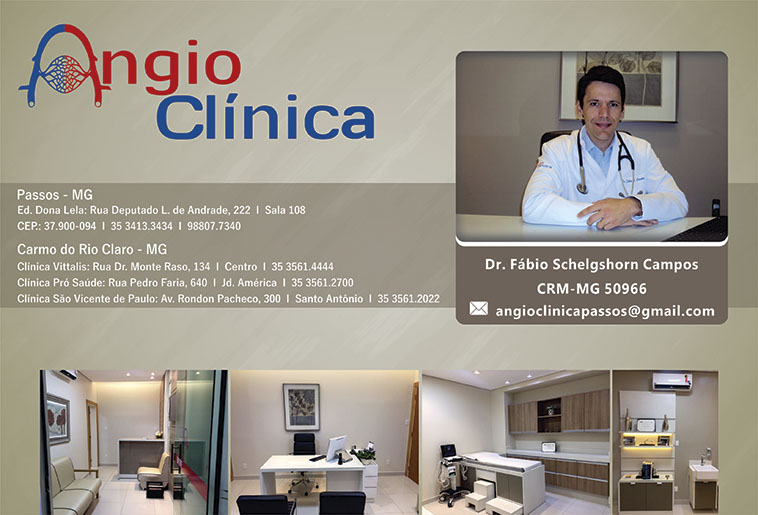 Angio Clínica - Dr. Fábio Schelgshorn Campos - CRM/MG - 50966