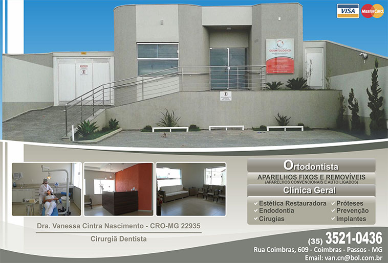 Dra. Vanessa Cintra Nascimento - CRO/MG - 22935
