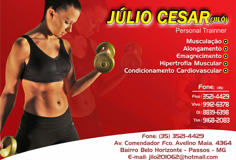 Júlio César - Jiló - Personal Trainer