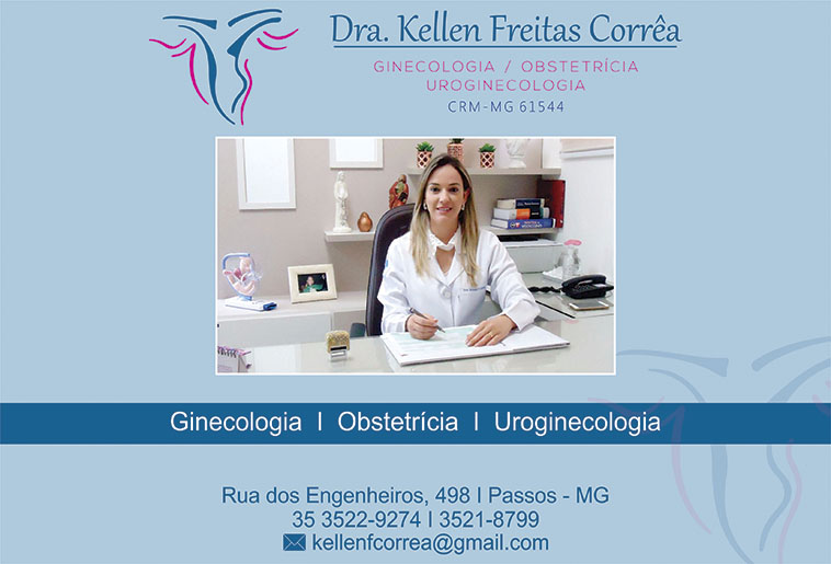 Dra. Kellen Freitas Corrêa - CRM/MG - 61544
