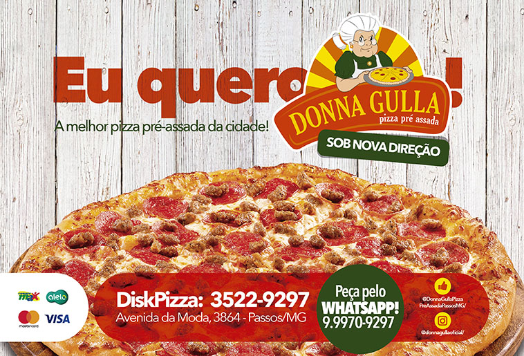 Donna Gulla - Pizza Pré Assada
