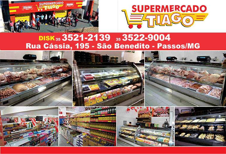Supermercado Tiago - Ofertas da Semana Supermercados Passos MG / Jornal de Ofertas Supermercados