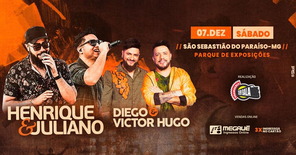 Diego e Victor Hugo São Sebastião do Paraíso MG.