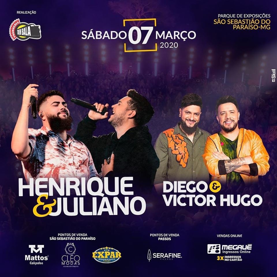 Diego e Victor Hugo São Sebastião do Paraíso MG.
