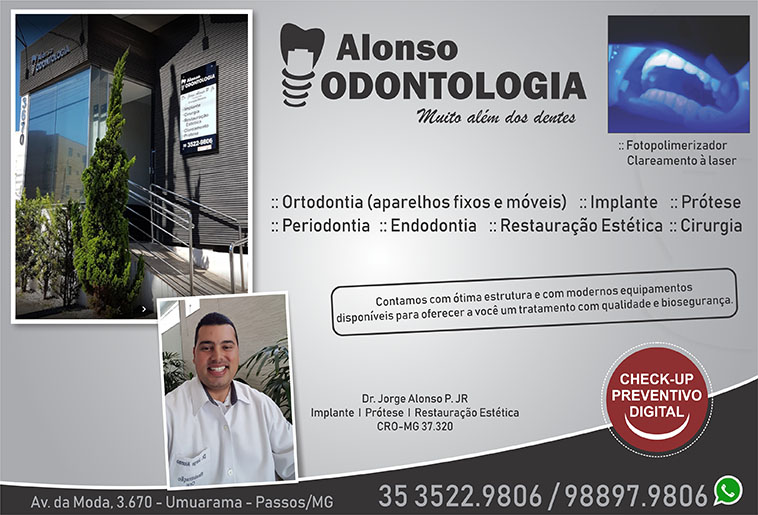 Alonso Odontologia - Dr. Jorge Alonso P Júnior