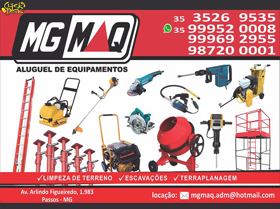 MG Maq Aluguel de Equipamentos