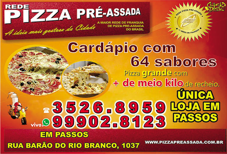 Pizza Pré-Assada