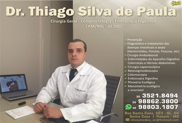 Dr. Thiago Silva De Paula