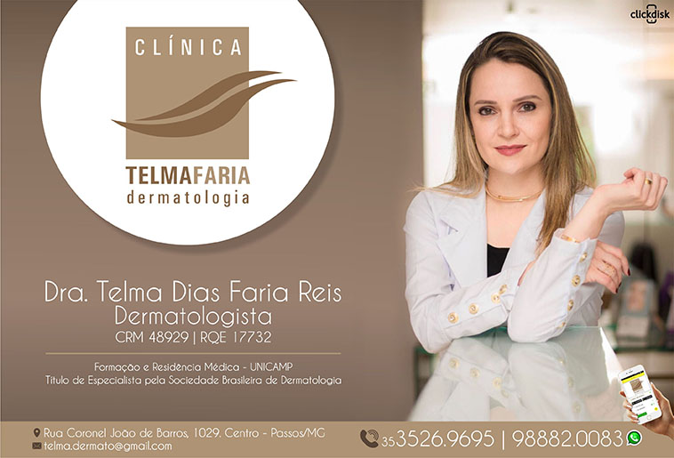 Clínica Dermatológica Dra Telma Dias Faria Reis