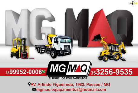 MG MAQ - Aluguel de Máquinas e Equipamentos
