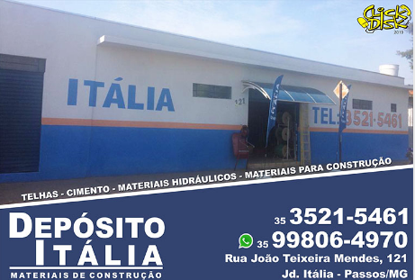 Depósito Itália - Materiais de Construção