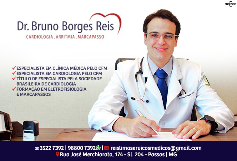 Dr Bruno Borges Reis - Cardiologista 