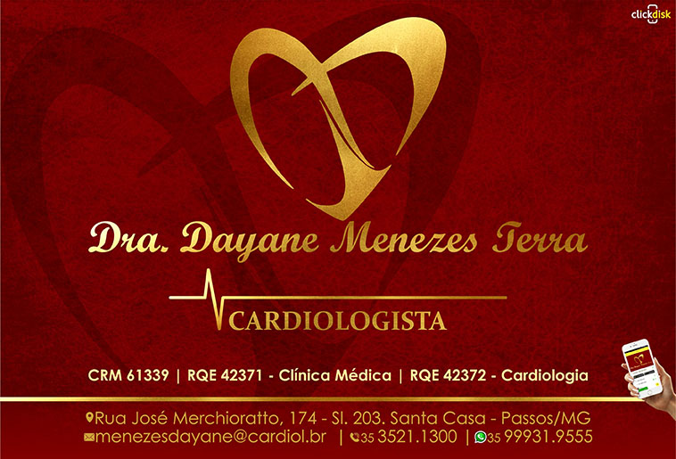 Dra. Dayane Menezes Terra - Cardiologista 