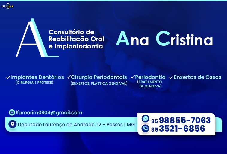 Dra. Ana Cristina Maia Pinto - Dentista 