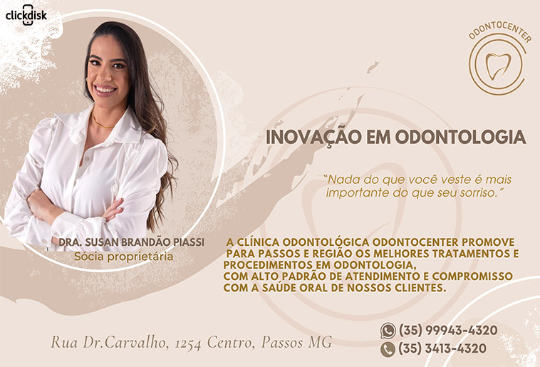 Odontocenter Clínica Odontológica - Dra. Susan Brandão Piassi