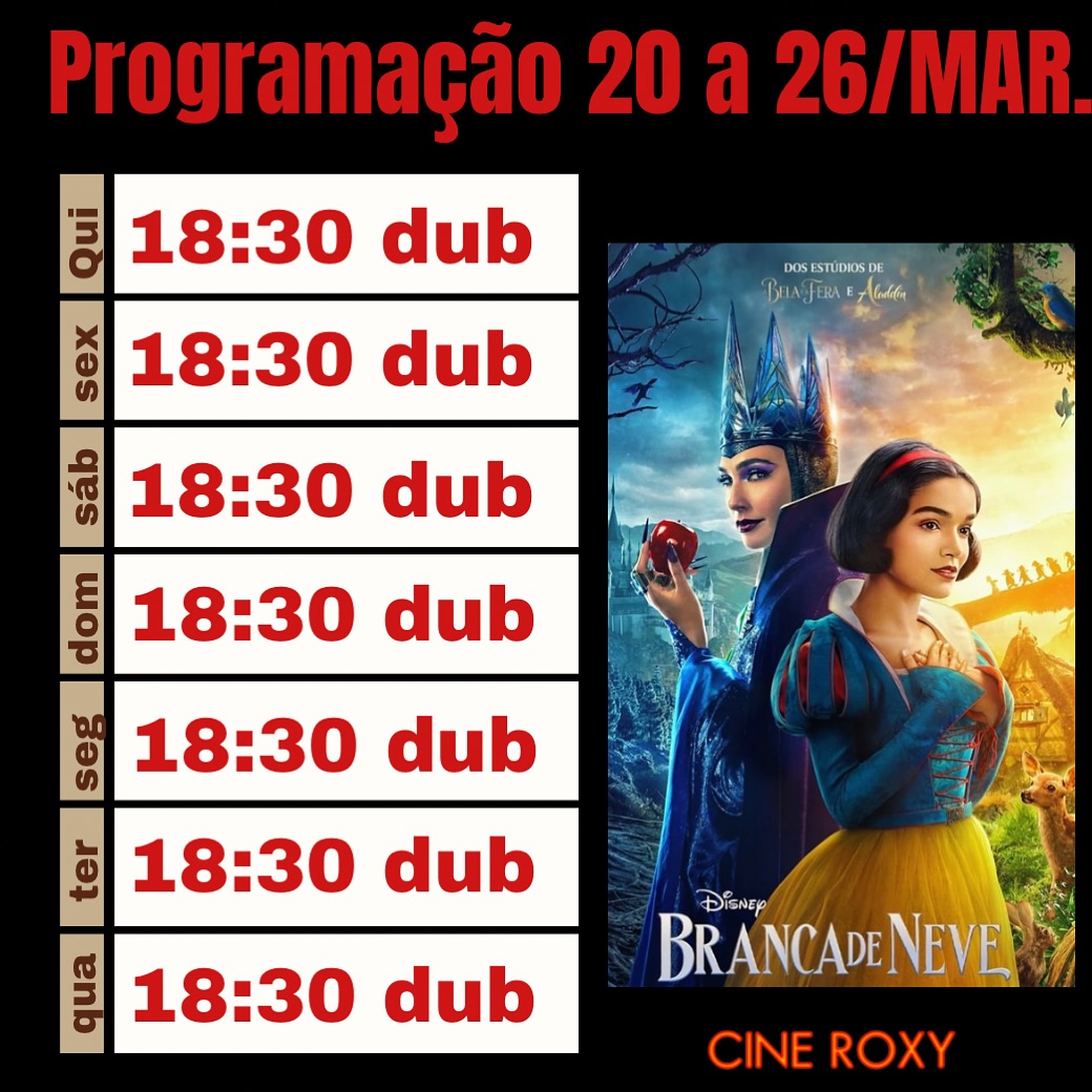 Branca de Neve | Cineroxy Passos MG