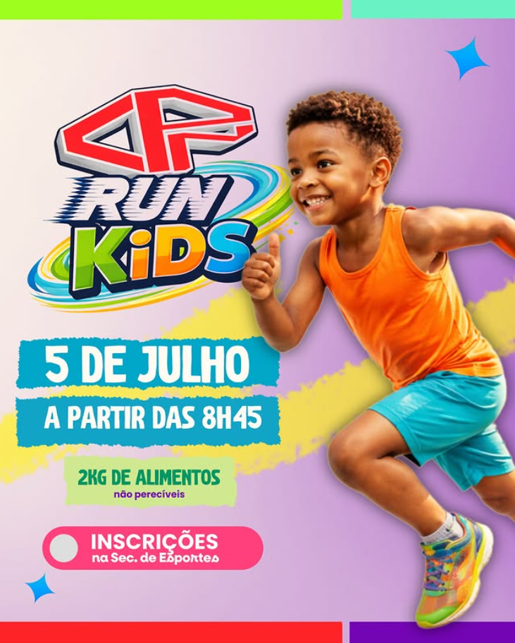CPN RUN KIDS - A Corrida dos Pequenos - Clube CPN | Passos MG