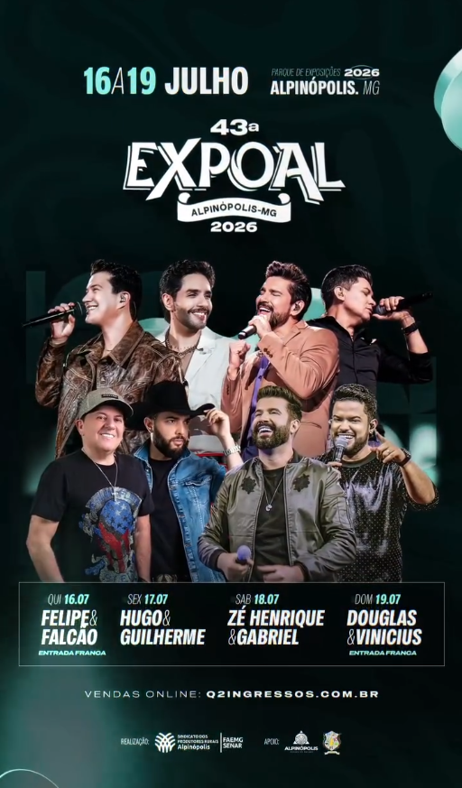43ª Expoal 2026 | Alpinópolis MG