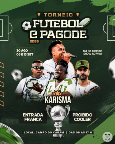 Torneio Futebol e Pagode | Passos MG