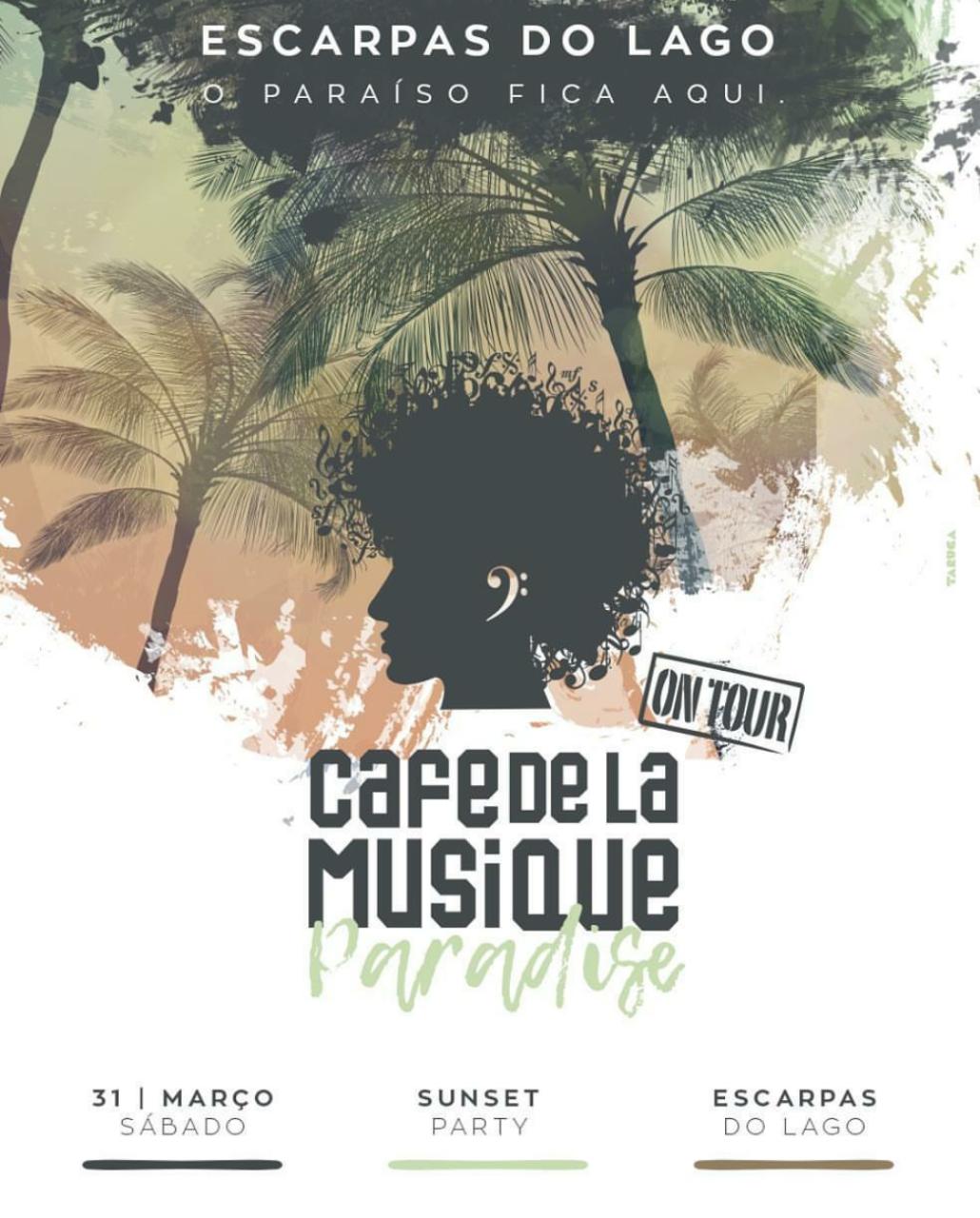 Kanto da Ilha - Café de La Music Escarpas do Lago / Capitólio-MG