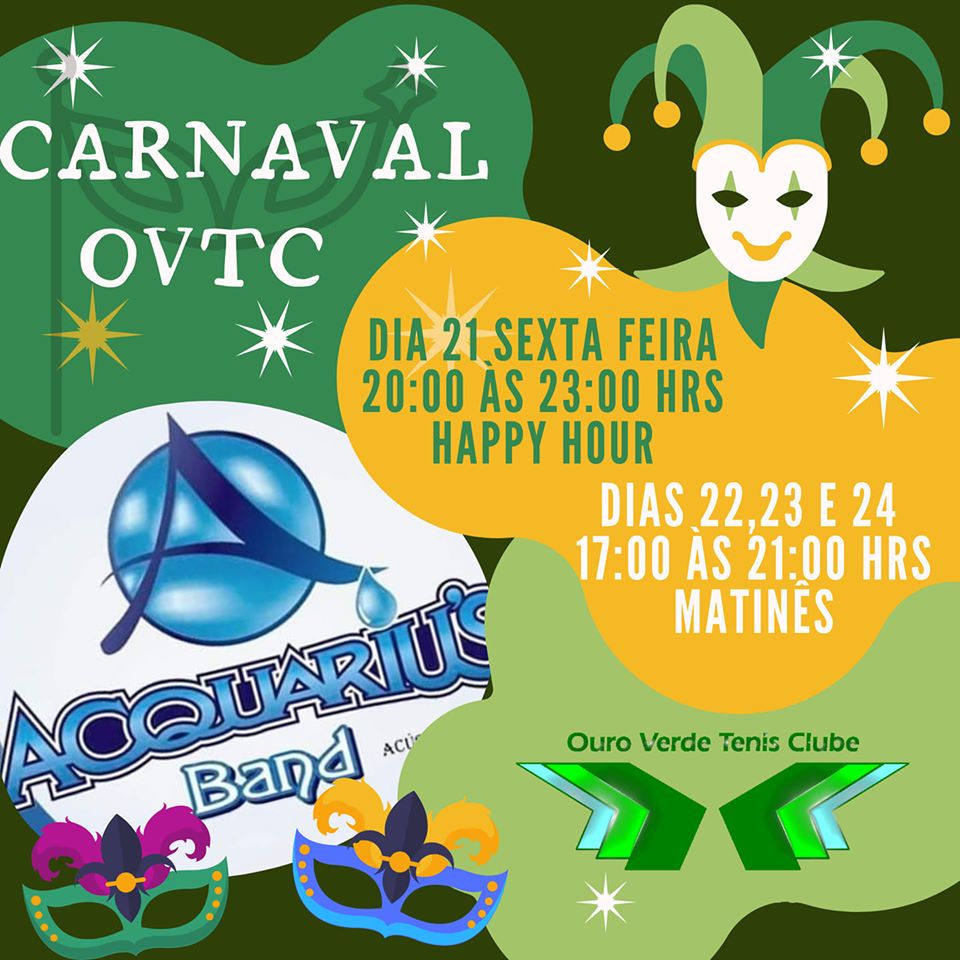 Ouro Verde Tênis Clube - Carnaval OVTC / São Sebastião do Paraíso-MG