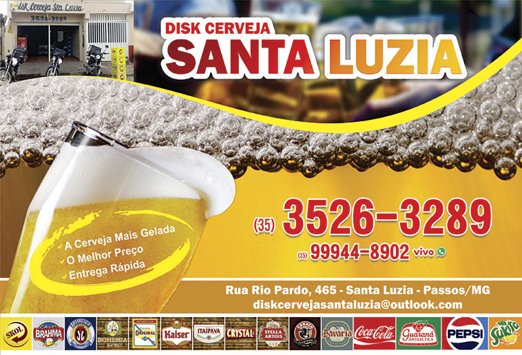 Disk Cerveja Santa Luzia