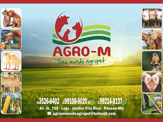 Agro-M / AgroPet - Rações, Ferramentas, Medicamentos