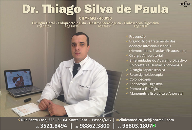 Dr. Thiago Silva De Paula