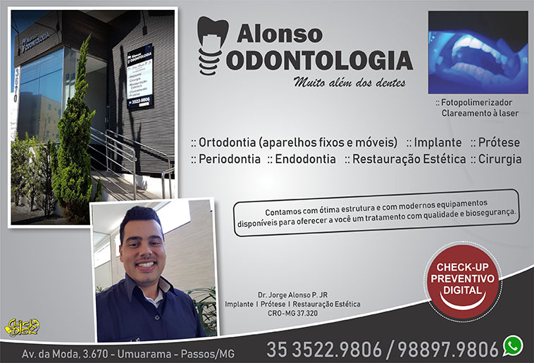 Alonso Odontologia - Dr. Jorge Alonso P Júnior