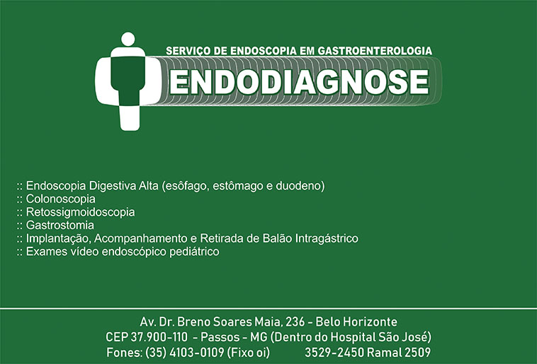 Endodiagnose - Endoscopia em Gastroenterologia