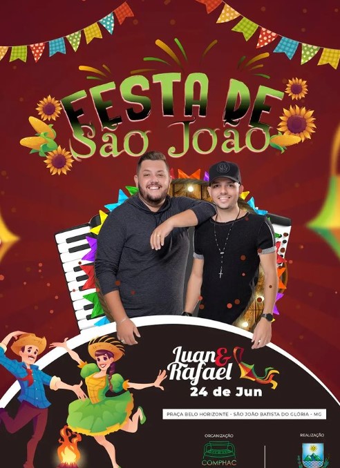 FESTA DE SÃO JOÃO EM SÃO BATISTA DO GLÓRIA  - Luan e Rafael 
