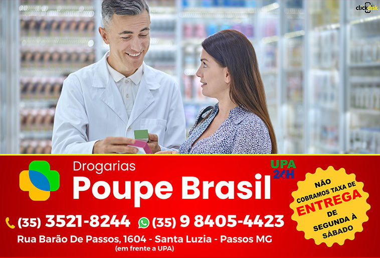Farmácia Poupe Brasil - Barão de Passos