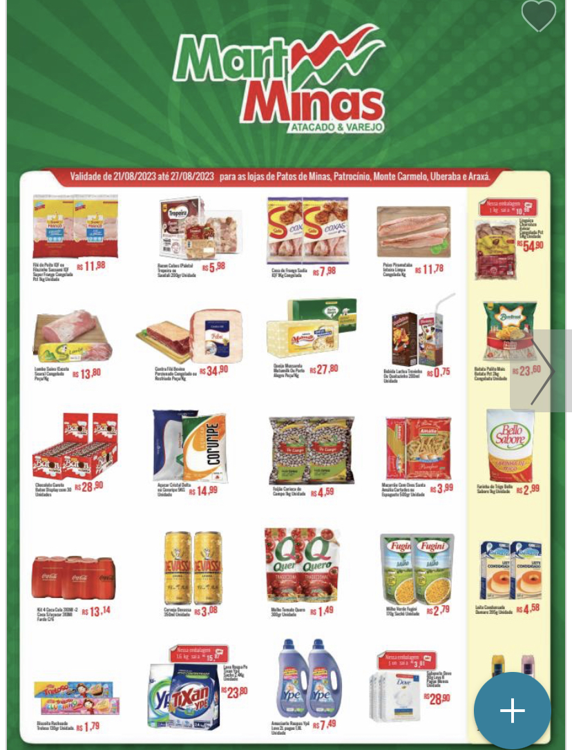 Mart Minas Atacado & Varejo - Ofertas da Semana Supermercados, Jornal de Ofertas Supermercados Patos de Minas MG