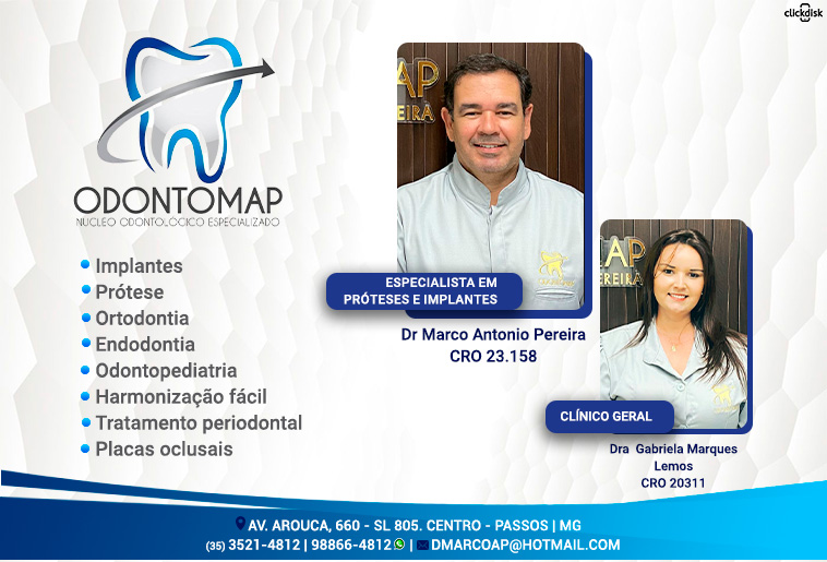 Dr. Marco Antônio Pereira - Odontomap