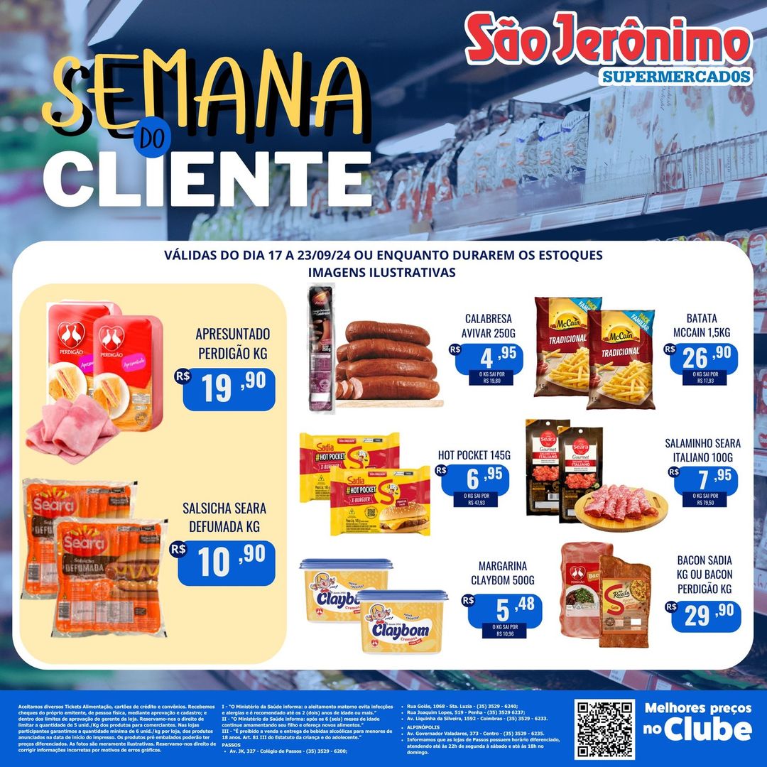 São Jerônimo - Ofertas da Semana Supermercados Passos MG / Jornal de Ofertas Supermercados Passos.