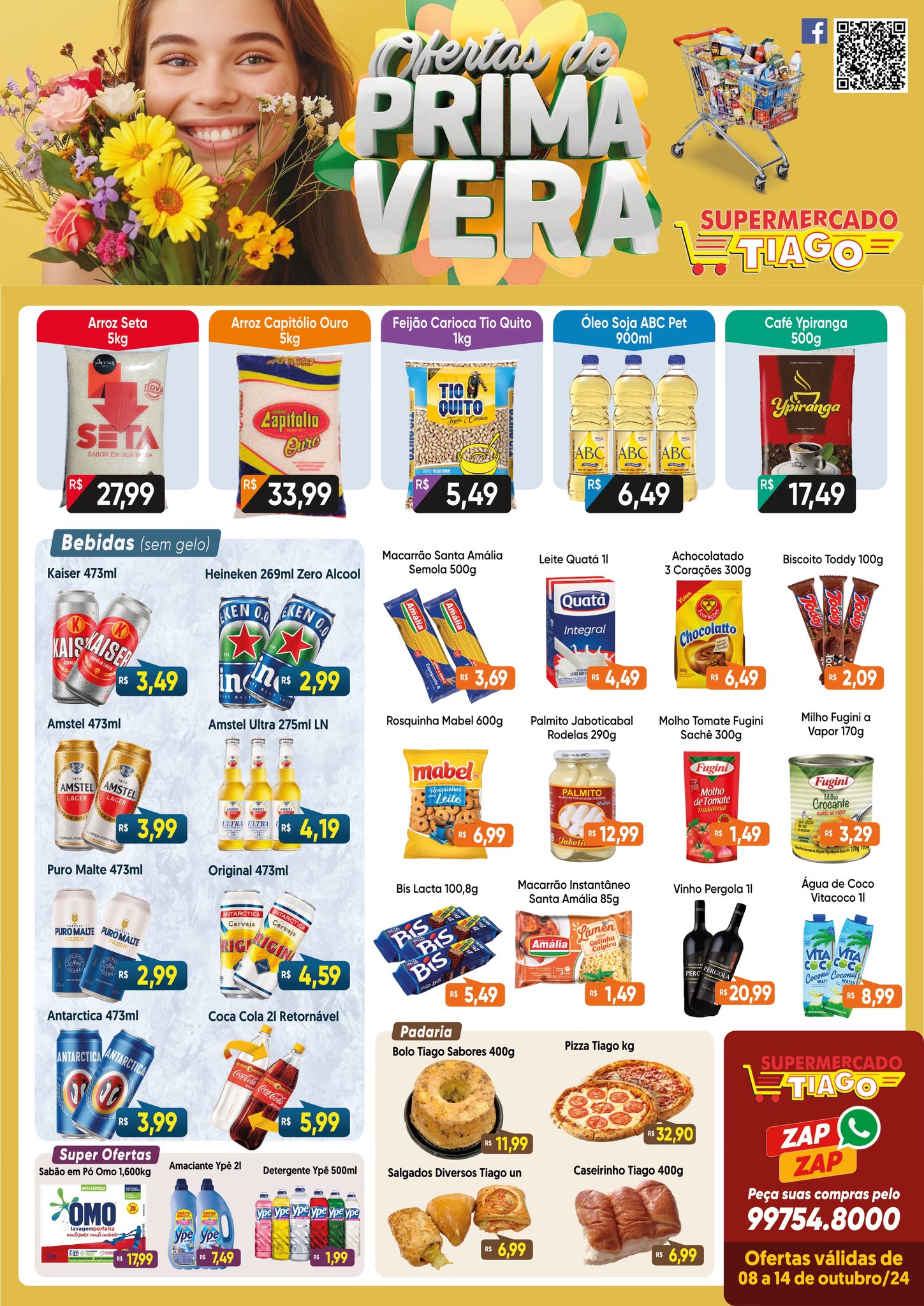  Supermercado Tiago - Ofertas da Semana Supermercados Passos MG / Jornal de Ofertas Supermercados