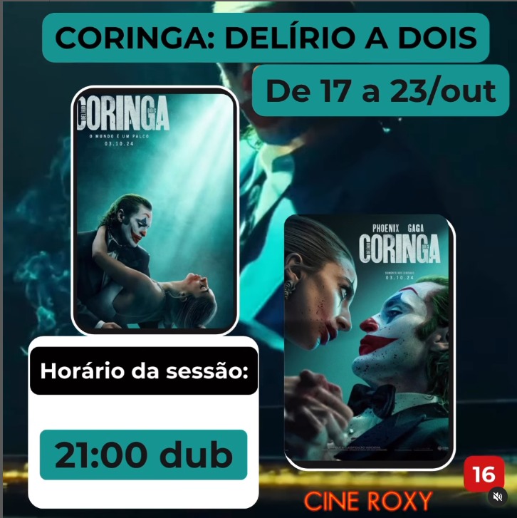 Coringa Delírio a Dois | Cineroxy Passos MG