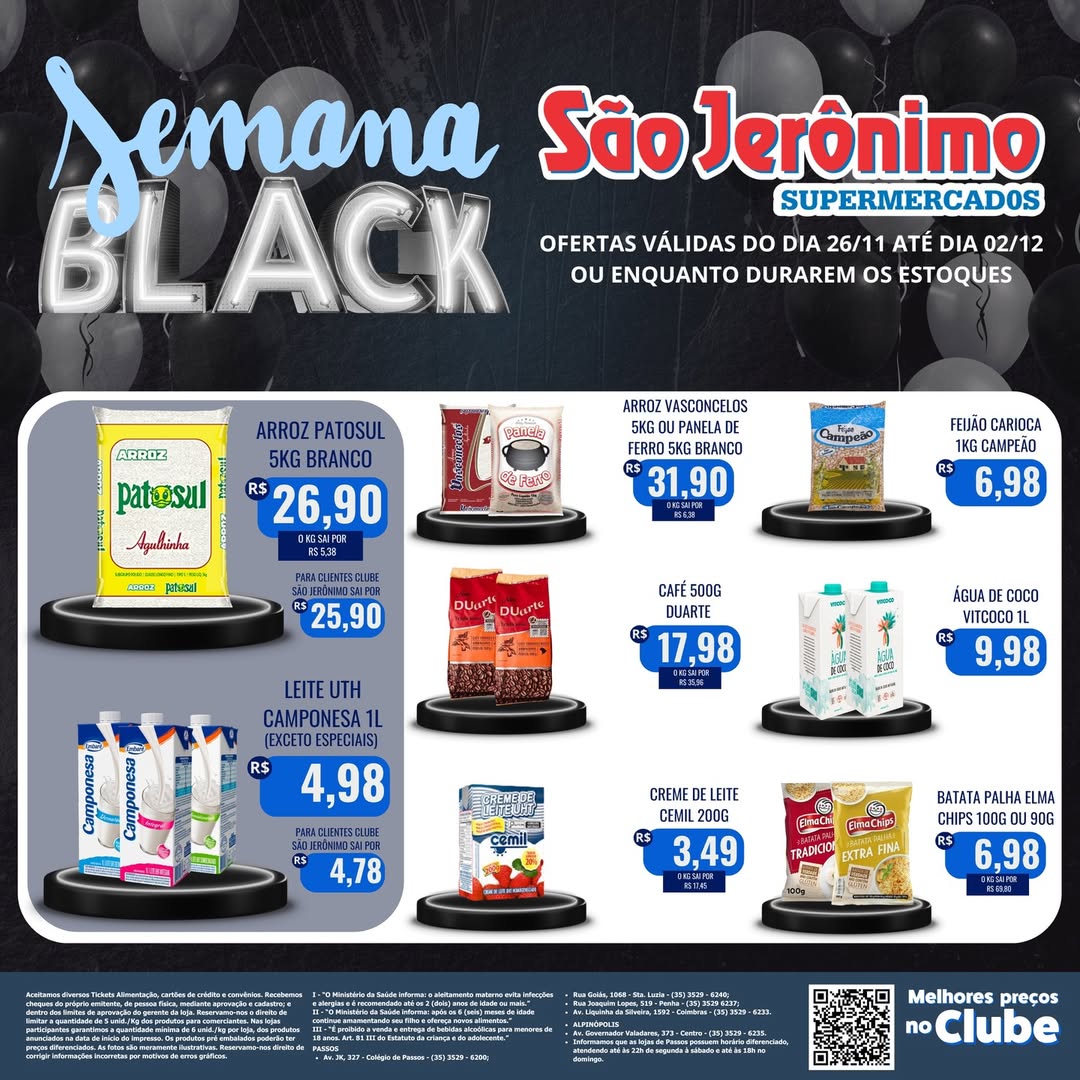 São Jerônimo - Ofertas da Semana Supermercados Passos MG / Jornal de Ofertas Supermercados Passos.