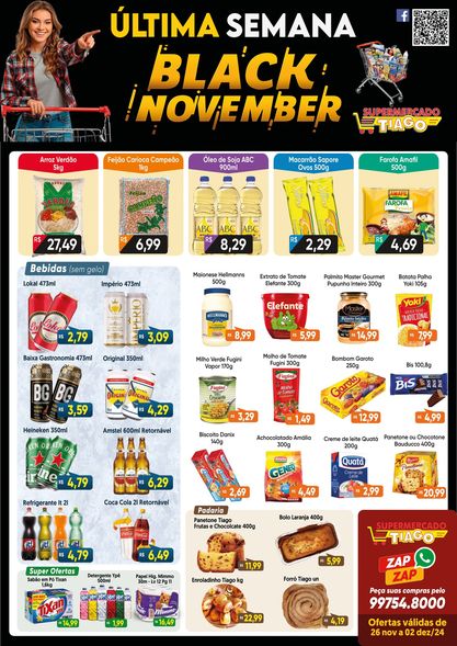  Supermercado Tiago - Ofertas da Semana Supermercados Passos MG / Jornal de Ofertas Supermercados