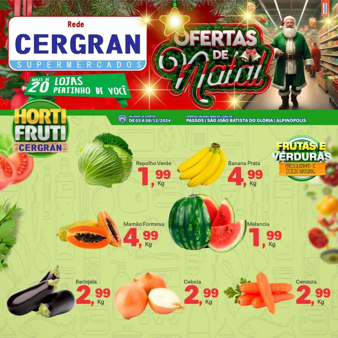 Cergran - Ofertas da Semana Supermercados Passos MG / Jornal de Ofertas Supermercados