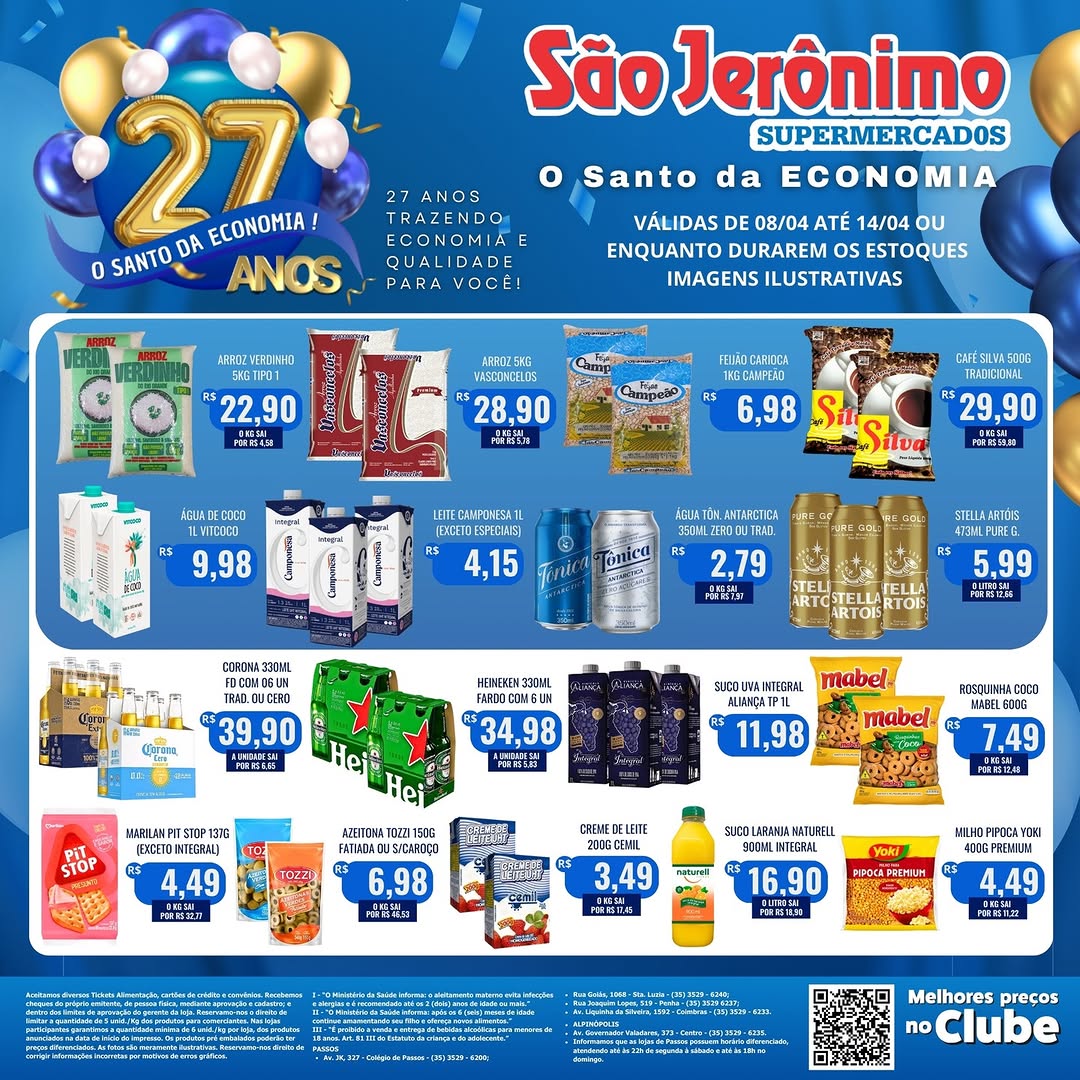 São Jerônimo - Ofertas da Semana Supermercados Passos MG / Jornal de Ofertas Supermercados Passos.