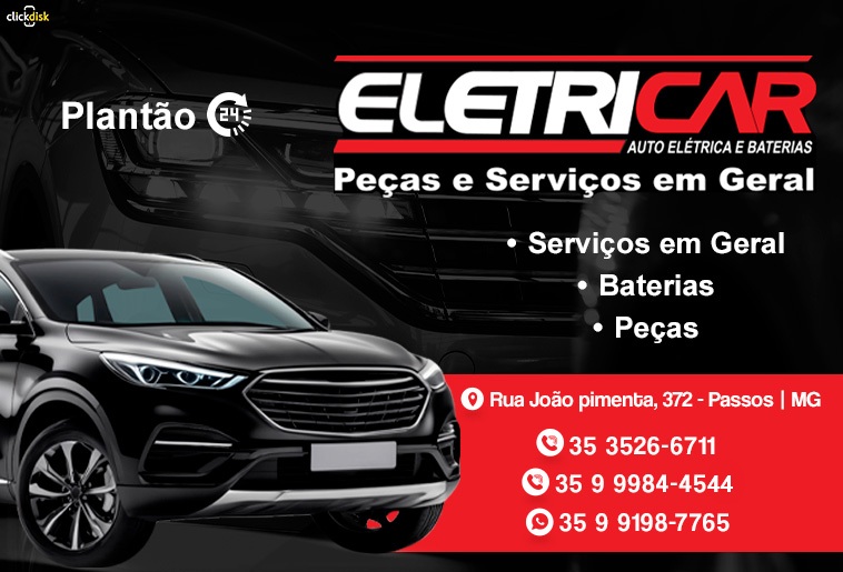 Auto Elétrica e Bateria Eletricar Passos MG