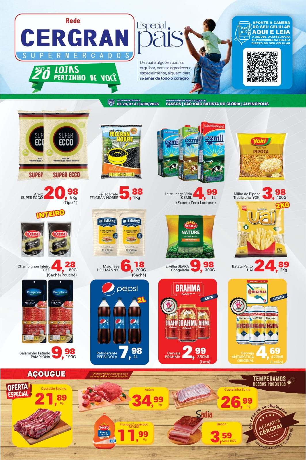 Cergran - Ofertas da Semana Supermercados Passos MG / Jornal de Ofertas Supermercados