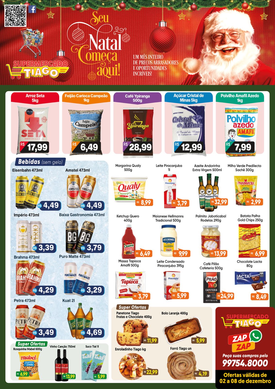 Supermercado Tiago - Ofertas da Semana Supermercados Passos MG / Jornal de Ofertas Supermercados