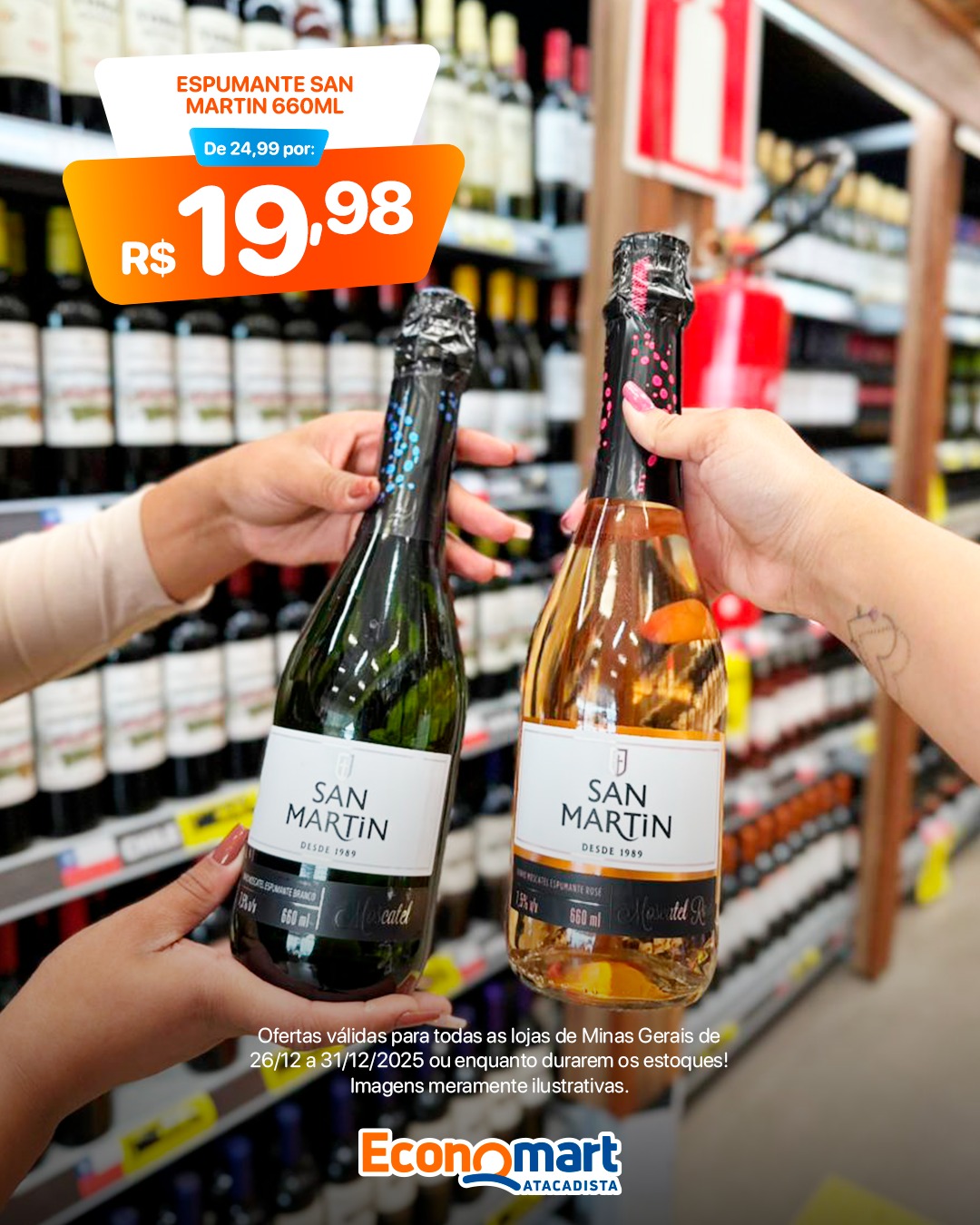 Ofertas de Bebidas - Economart Atacadista | Passos MG