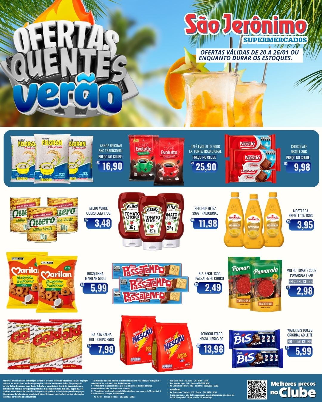 São Jerônimo - Ofertas da Semana Supermercados Passos MG / Jornal de Ofertas Supermercados Passos.