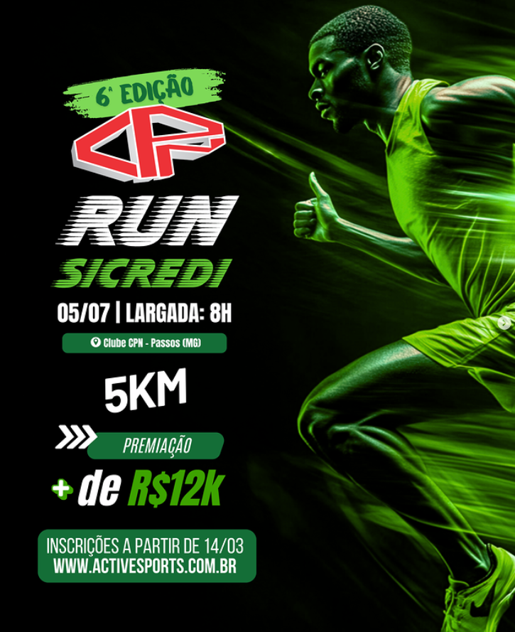 CPN RUN SICREDI - Clube CPN | Passos MG