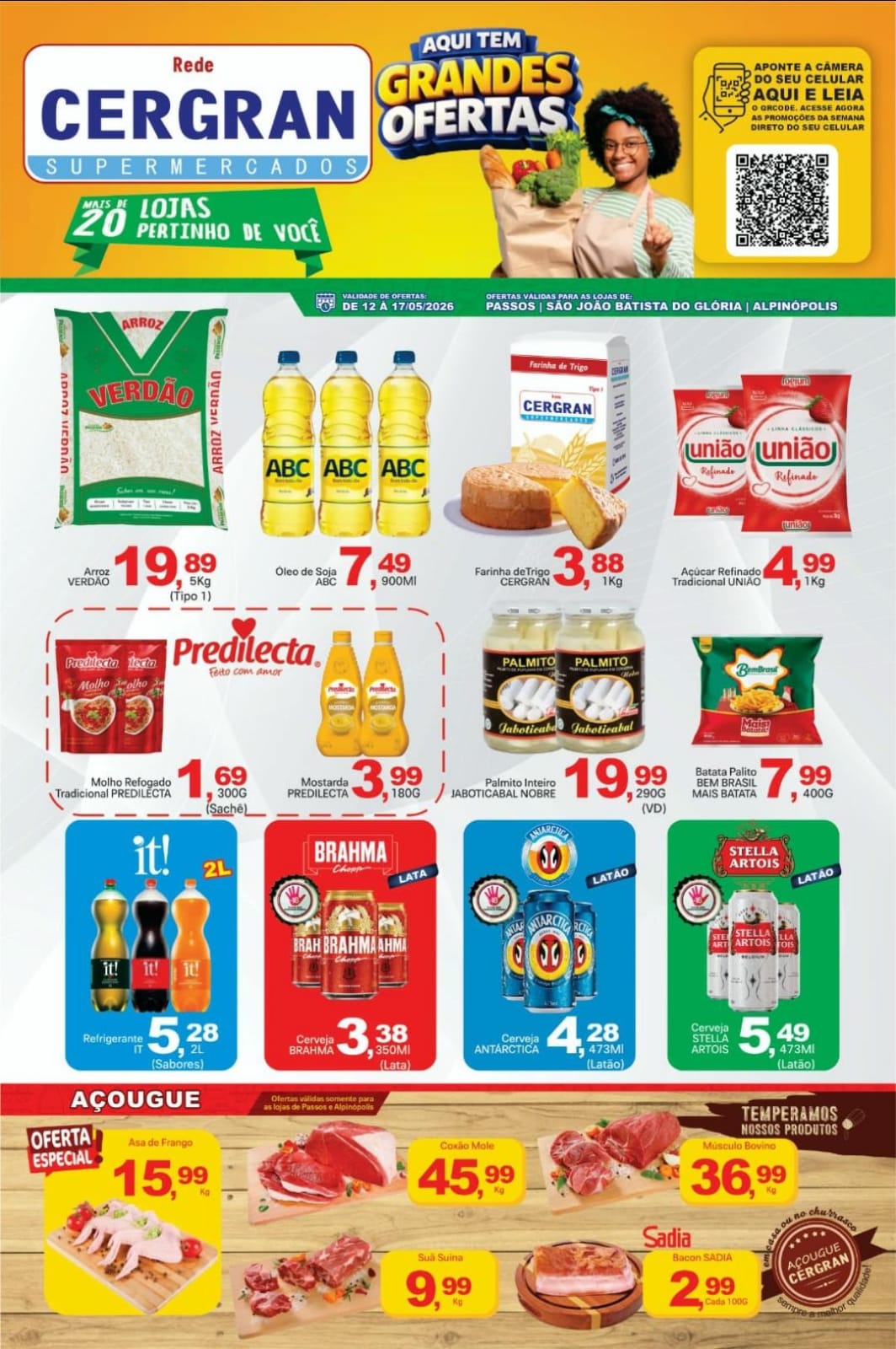Cergran Rua Mato Grosso - Ofertas da Semana Supermercados Passos MG / Jornal de Ofertas Supermercados