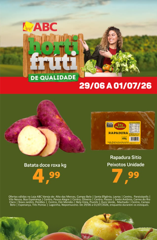 HortiFruit - HiperABC Atacado e Varejo - Ofertas da Semana Supermercado | Passos MG